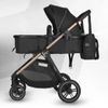 cumpără Сărucior pentru copii Coccolle Hapi Soley H2003 Carucior 3/1, Jet Black în Chișinău 