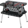 купить Стационарный инструмент Keter 57971 Banca de lucru pliabila Folding Work 85x55x75cm, max.453kg, neagra в Кишинёве 