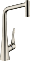 Metris M71 Кухонный смеситель однорычажный, 320, с вытяжным душем, 2jet