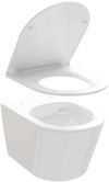 cumpără Vas WC Ravak Flow RimOff set white X01985 în Chișinău 