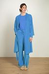 купить Домашний текстиль Pip Studio 51.510.980 Naomi Kimono Velvet Blue L Blue в Кишинёве 