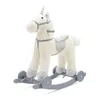 купить Детское кресло-качалка Baby Mix 56427 Unicorn белая в Кишинёве 