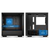 cumpără Carcasa Case Middletower Deepcool MATREXX 40 Micro-ATX Black no PSU, Side Window, 1xUSB3.0/ 1xUSB2.0/ Audio Pre-installed: 1x120mm fan (carcasa/корпус) în Chișinău 