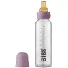 купить Поильник BIBS 5014300 Biberon din sticla anticolici Mauve cu tetina din latex 0+ luni, 225ml в Кишинёве 