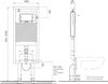 купить Унитаз miscellaneous Rama Kariba Smartika 6E 90/110mm в Кишинёве 