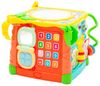 купить Музыкальная игрушка Baby Mix 53211 Двухцветный динамический бубен, желтый в Кишинёве 
