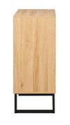 cumpără Comodă Deco Calvin 80x40x95H Stejar K10/Black în Chișinău 