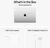 cumpără Laptop Apple MacBook Pro 16" M4 Max 16c/40g RAM 48GB SSD 1TB Silver MX2W3 în Chișinău 