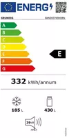 cumpără Frigider cu congelator jos Grundig GKN283740HXRN în Chișinău 