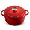 купить Кастрюля Voeux Kitchenware ST-115 Castron din fontă 28cm, L’Amour в Кишинёве 