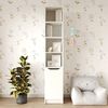 купить Шкаф детский MebelStar LILU 1D 40x40x210 White (MBS-1315) в Кишинёве 