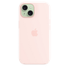 iPhone 15 Silicone Case with MagSafe - Light Pink 
