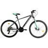 cumpără Bicicletă Crosser SOLO 29" 19 21S Shimano+Logan Hidraulic/29" 075-C-19 Grey/Green N1R7-R2 în Chișinău 