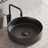 cumpără Lavoar Nomi Centro 355x355x120 круглый черный мат în Chișinău 