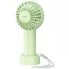 купить Вентилятор настольный Remax Handheld Fan F33 Green в Кишинёве 