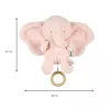 cumpără Jucărie cu pandantiv Nattou 759182 Fanfan musical plush toy elephant pink în Chișinău 