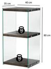 cumpără Raft de birou Trendy Aqua 2, Antracit, raft de carti în Chișinău 