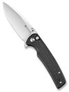 купить Нож походный Sencut S21007-1 Sachse, mâner Micarta negru, Button Lock в Кишинёве 
