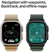 cumpără Ceas inteligent Apple Watch Ultra 2 2024 GPS + Cellular 49mm Black Titanium Case with Dark Green Alpine Loop - Medium MX4R3 în Chișinău 
