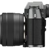 купить Фотоаппарат беззеркальный FujiFilm X-T50 charcoal silver / 15-45mm Kit в Кишинёве 