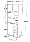 купить Офисный шкаф Trendy ON10B-SU, multifunctionala (GTR006728) в Кишинёве 