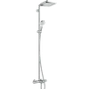Душевая система Crometta E Showerpipe 240 1jet с термостатом для ванны