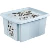 cumpără Cutie depozitare Keeeper Mickey Mouse Cloudy Blue (12237684) 24L для игрушек în Chișinău 