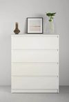 cumpără Comodă MebelStar NEO 4S 80x43x98 White (MBS-1070) în Chișinău 