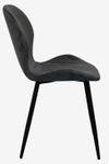 купить Комплект стол и стулья Evelin di Costacurta стол DT-402-3B + 4 стула YTC-064B Dark grey в Кишинёве 