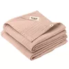 купить Аксессуар для пеленания BIBS 9401244 Set de 2 museline 70x70cm, Blush в Кишинёве 