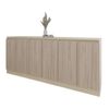 cumpără Comodă Smartex (16484) Т8 180cm Ivory+Stejar Deschis în Chișinău 