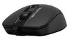 Mouse A4Tech FM12S Silent, Optical, 1000 dpi, 3 buttons, Ambidextrous, 4-Way Wheel, Black, USB 