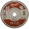 купить Диск отрезной Milwaukee 4932464717 Disc subtire PRO+ pentru debitare metal SCS41 76x1mm в Кишинёве 
