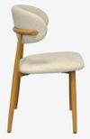 купить Комплект стол и стулья Evelin di Costacurta стол Cooper White/Bella beech + 4 QT-284Wo Light beige в Кишинёве 