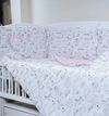 купить Детское постельное белье PernaMea Set lenjerie 8 piese HappyBaby Roz (PM.101007/2) в Кишинёве 