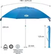 cumpără Umbrelă de gradină Nils NC7822 Abisal Beach Umbrella XL 220cm în Chișinău 