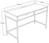 cumpără Masă de birou Trendy Working 1600-79, 120x77,4x55cm în Chișinău 