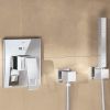 cumpără Baterie de duș Grohe Eurocube OHM 2 cai 24062000 în Chișinău 