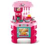 Set de joc "Bucatarie" cu lumina si sunet (roz) Kids Chef 008-908-A 