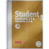 cumpără Carnet Brunnen Notebook College-Block A4 pe spirala pentru dicționar, 50 de foi 90 g/m2 coperta Aur Metallic, 2 coloane în Chișinău 