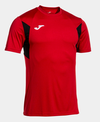 Футболка JOMA - WINNER III SHORT SLEEVE T-SHIRT RED BLACK 