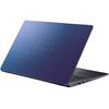 купить Ноутбук 15.6 ASUS VivoBook E510MA Blue, Intel Celeron N4020 1.1-2.8GHz/4GB DDR4/SSD 256GB/Intel UHD/WiFi 802.11AC/BT4.1/USB Type C/HDMI/HD WebCam//Illuminated Keyb./Numpad/ 15.6 HD LED-backlit Anti-Glare (1366x768)/No OS E510MA-BR698 в Кишинёве 