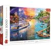 купить Пазл Trefl 10860 Puzzle 1000. Croaziera fluvială в Кишинёве 