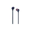 cumpără Casti cu microfon fara fir JBL Tune T125BT Blue Bluetooth Wireless In-Ear Headphones, 20Hz-20kHz, 16 Ohms, 96dB, Microphone, Remote, BT5.0, 120 mAh Lithium-Ion Polymer up to 16 hours, JBLT125BTBLU (casti cu microfon fara fir JBL / беспроводные наушники с микрофоном JBL) în Chișinău 