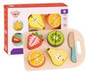 купить Игрушечная кухня и посуда Tooky Toy TL142 Setul de fructe din lemn, 57398 в Кишинёве 