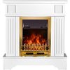 купить Камин электрический ArtFlame Marina Extra & Galileo gold, 1092x1034x300 mm, Alb в Кишинёве 