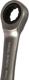 купить Ключ гаечный Force 757S13 Ключ рожково-накидной с трещеткой корот, 13мм в Кишинёве 