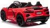 cumpără Mașină electrică pentru copii Kids car 8070490R_Red Corvette C8, 12V10AH, scaune din piele în Chișinău 