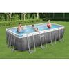 Pool Power Steel 488x244x122cm, 11532L, cadru metalic