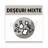 cumpără Stickere colectare selectiva a deseurilor "DESEURI MIXTE" (160 x 160 mm) în Chișinău 